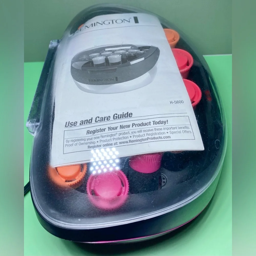 Remington H-5600 Ionic‎ Conditioning Hair Setter 20 Heated Rollers with Clips